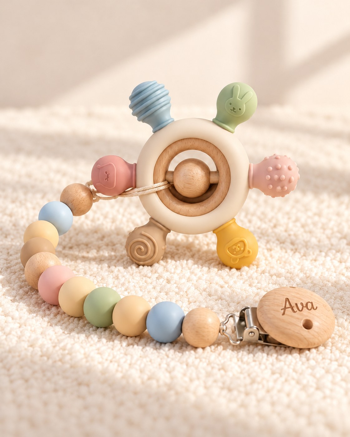 Personalised teether 2