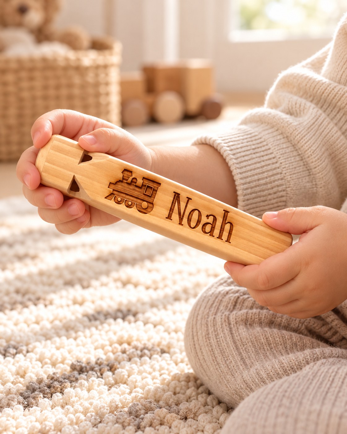 Personalised wooden toy 3