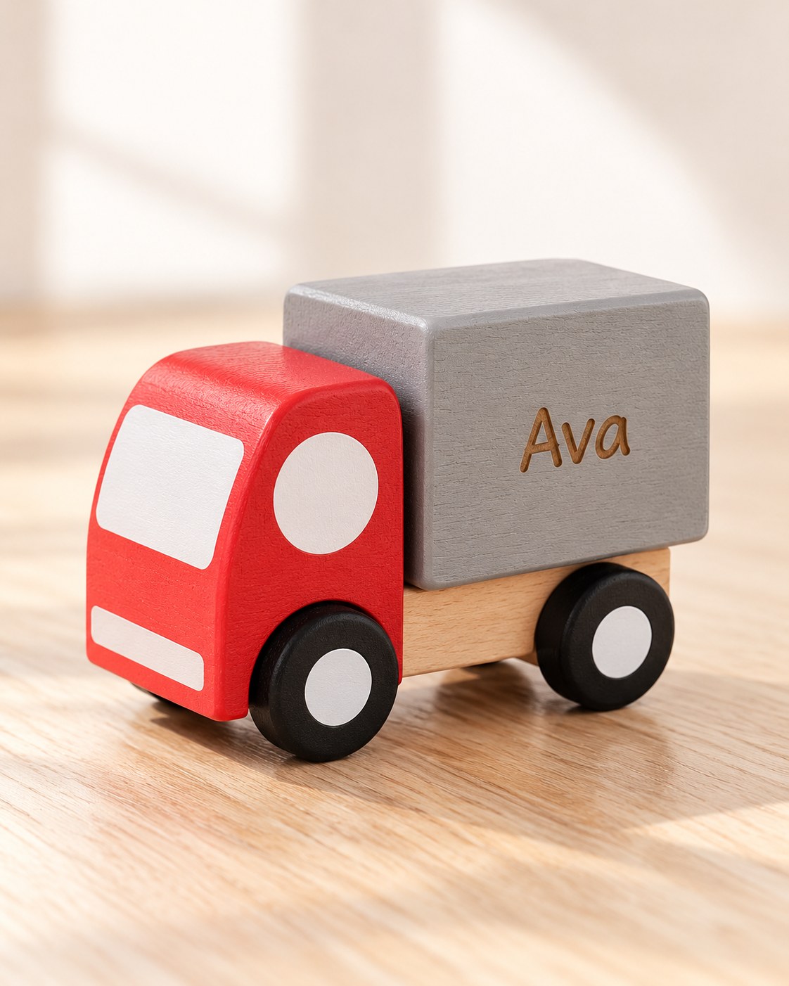 Personalised wooden toy 2