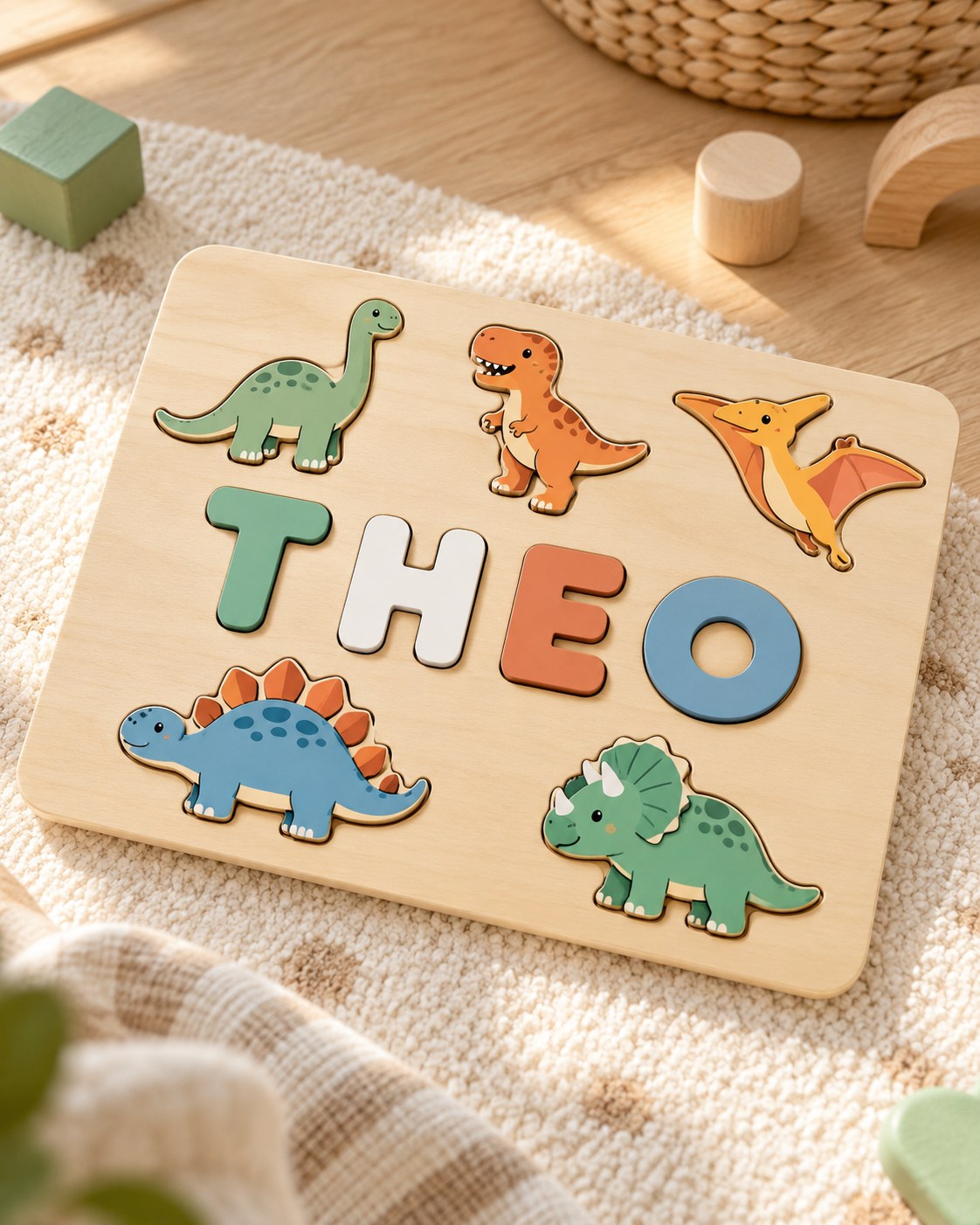 Personalised themed name puzzle 4