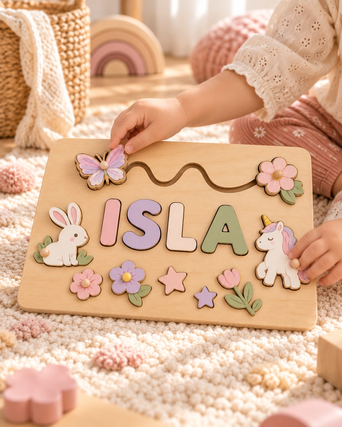 Personalised themed name puzzle 5